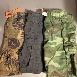 3 pair shorts size 2T